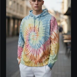 Black Jack Clothing Hoodie Medium Rainbow 🌈 Color